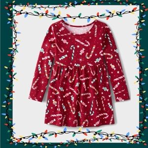 🎄The Children’s Place| Candy Cane Holiday Twirl Dress | Holiday Drop🎄
